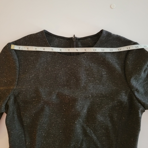 NWT THEORY Fitted Melange Ponte Charcoal - Picture 8 of 11